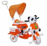 Dilaver Baby Poufi Sevimli Panda 3 Teker Bisiklet