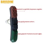  Baradine MTB-960V Naturel Kutulu  Fren Pabucu