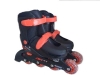 NEW PATEN AYAK NUMARASI AYARLANABİLİR INLINE SKATES (siyah Turuncu) PATEN