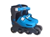 NEW PATEN AYAK NUMARASI AYARLANABİLİR INLINE SKATES (Mavi Gri) PATEN